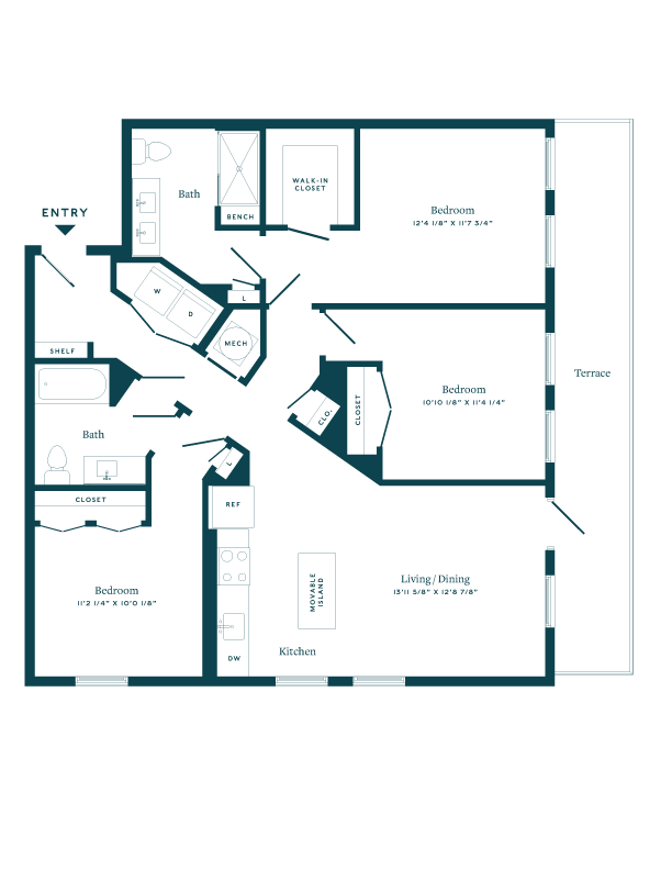 Floorplan - The Lockwood