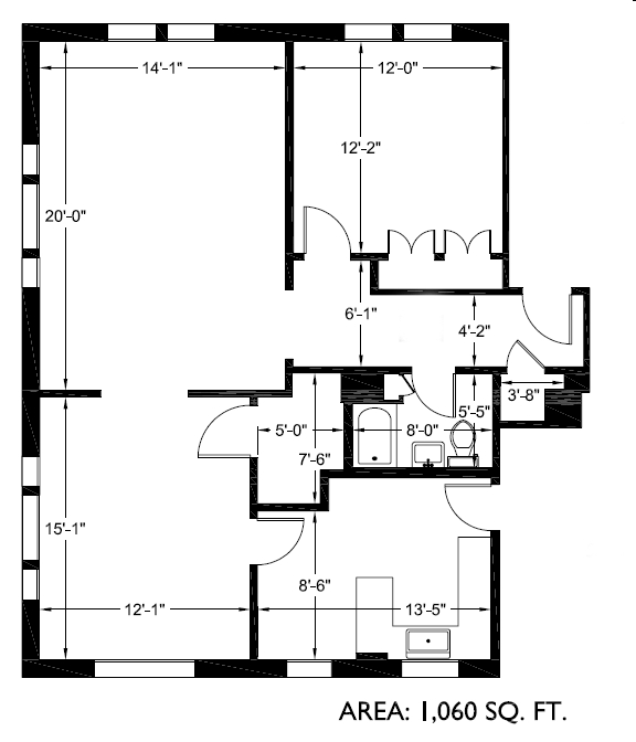 1BR/1BA - Roy Vue Apartments