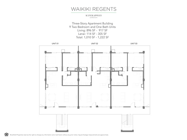 Kanekapolei Collection Regents Floor plans - Kanekapolei Collection