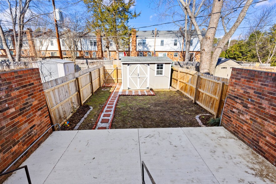 fenced in backyard - 2248 Brightmoor Ct