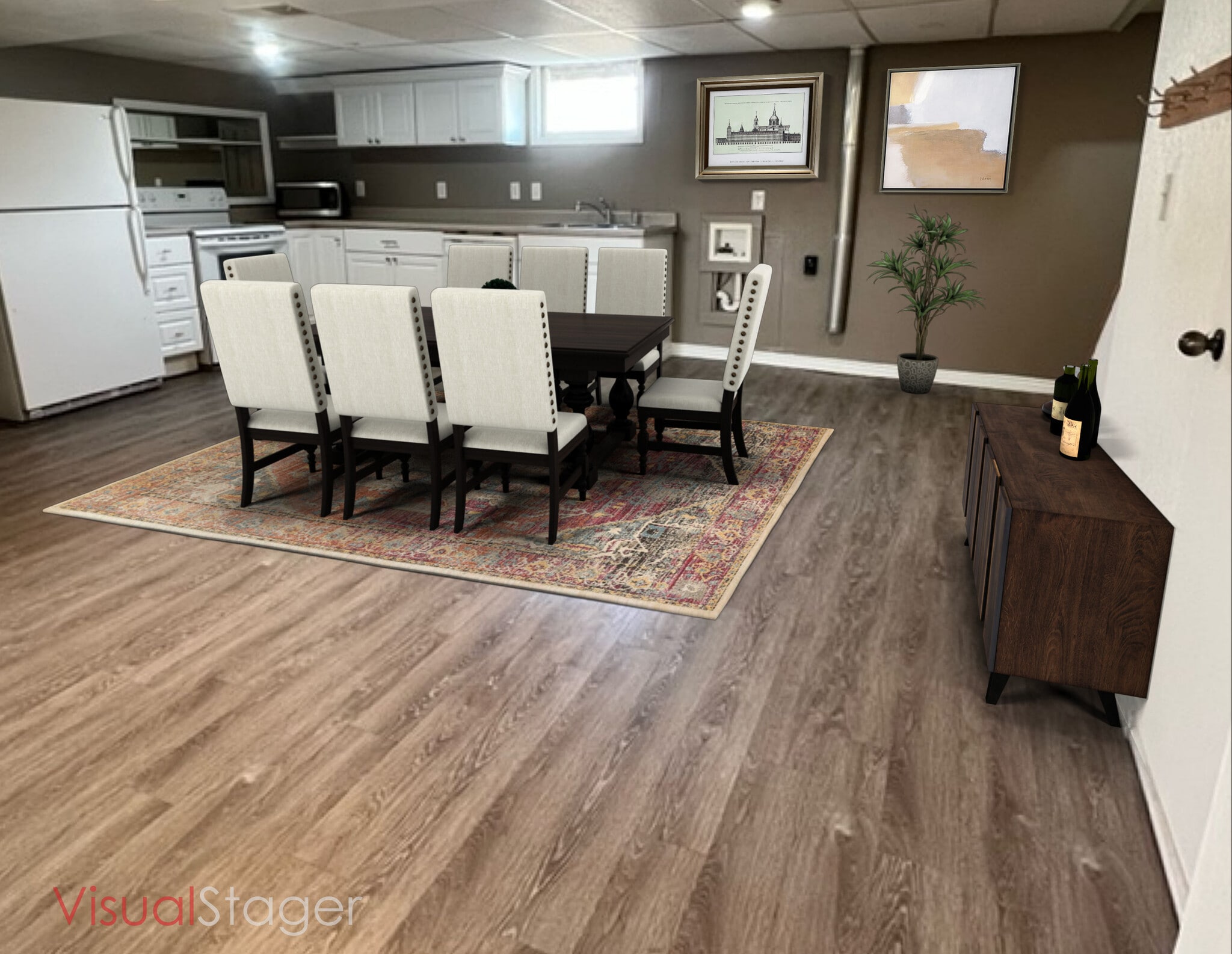 Dining staged - furniture not included - 510 E King St