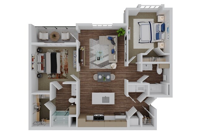 Floorplan - The Quinn Luxury Apartments