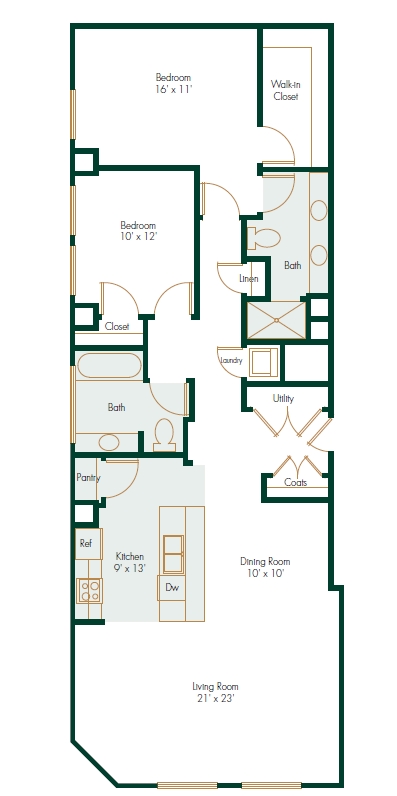 Floorplan - FORT SHELBY