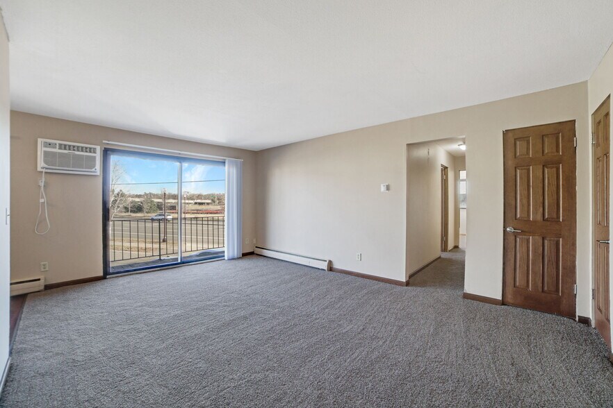 Living Room - Town Terrace Apartments