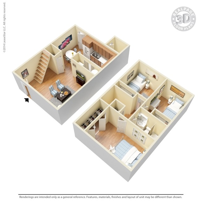 Floorplan - Baxter Park Apartments