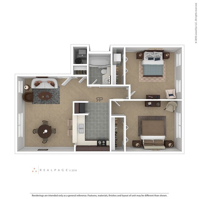 Floorplan - Roanoke Court Apartments