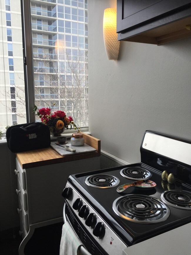 kitchen with a lake view! - 1671 N Prospect Ave