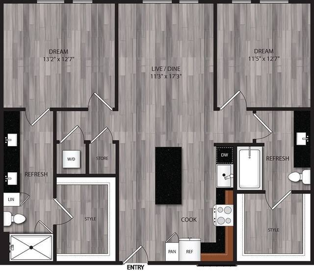 Floorplan - The Cooper