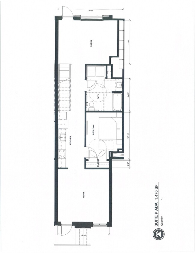 Floorplan - Telegraph Flats