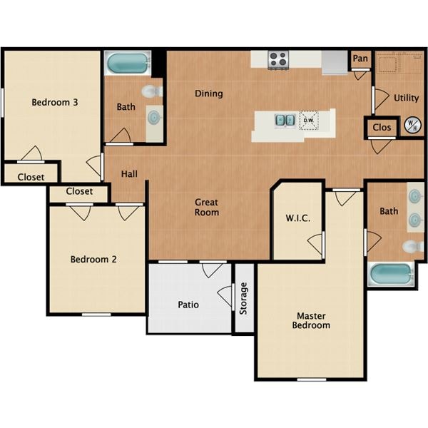 Floorplan - Stonebridge at Ironton