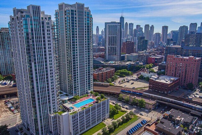 Alta at K Station towers in Chicago - Alta