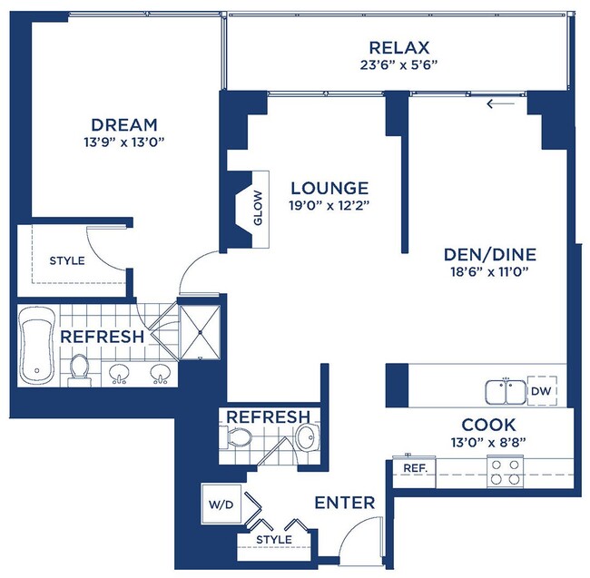 Floorplan - Burnham Pointe