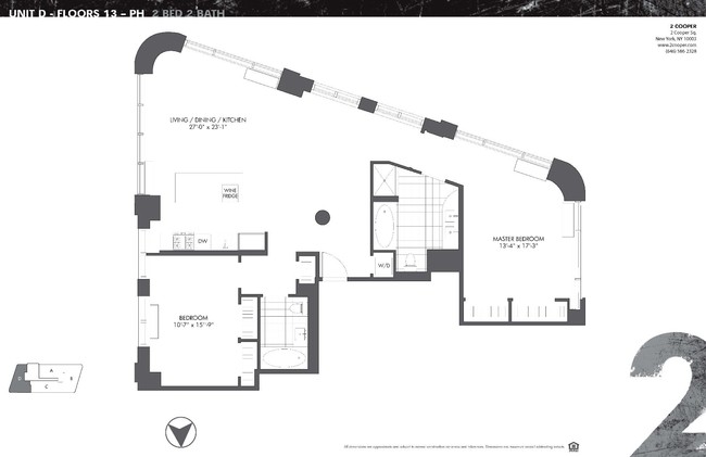 Floorplan - 2 Cooper Square