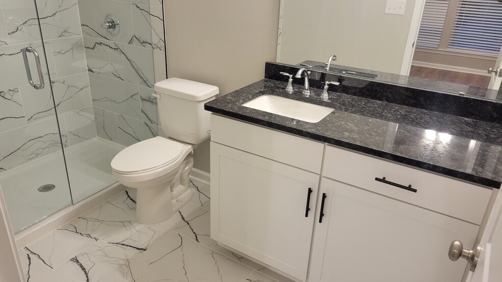 Front bedroom bathroom - 1908 Charles Raper Jonas Hwy