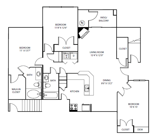 Floorplan - The Village at Legacy Ridge