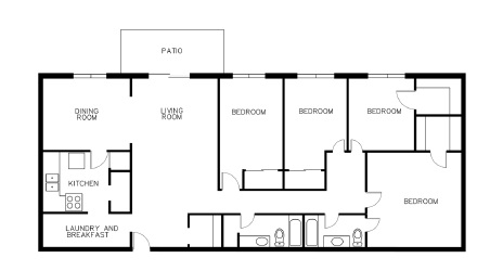 4BR/2BA - Villas at Druid Hills