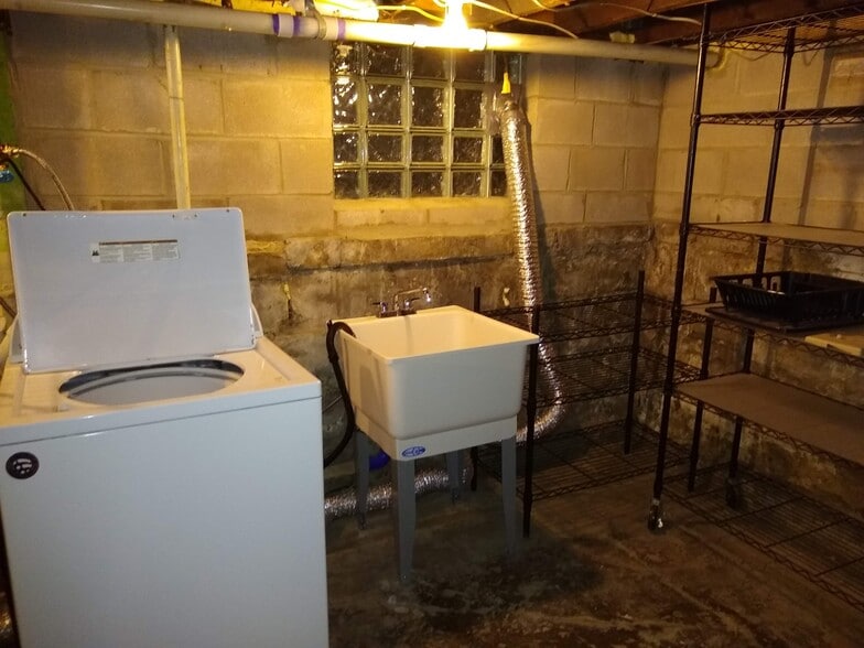 Basement laundry area - 19 Sheffield Ave