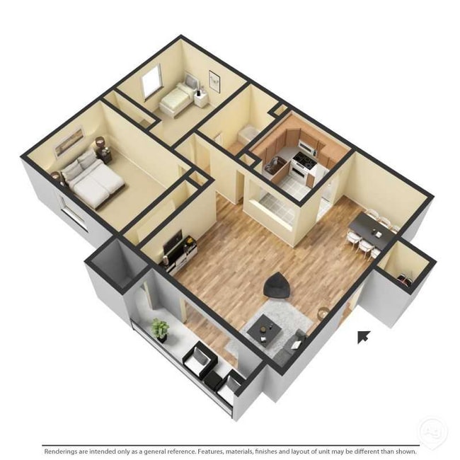 Floorplan - Mission Hill Apartments