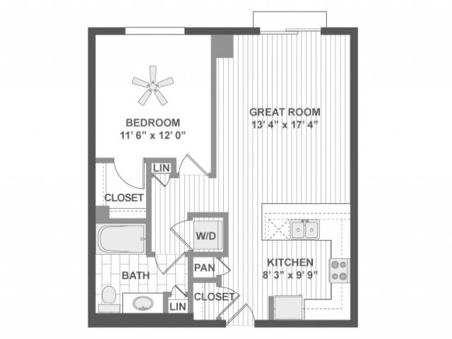 Floorplan - AMLI Evanston