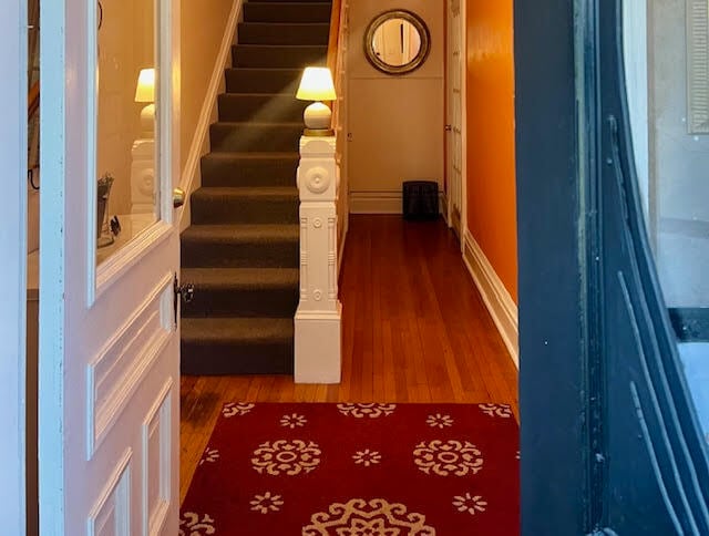 Steps leading up to 2nd floor Apt, - 364 Lehigh Ave
