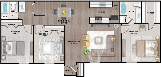 Floorplan - The Estates at Avenstar