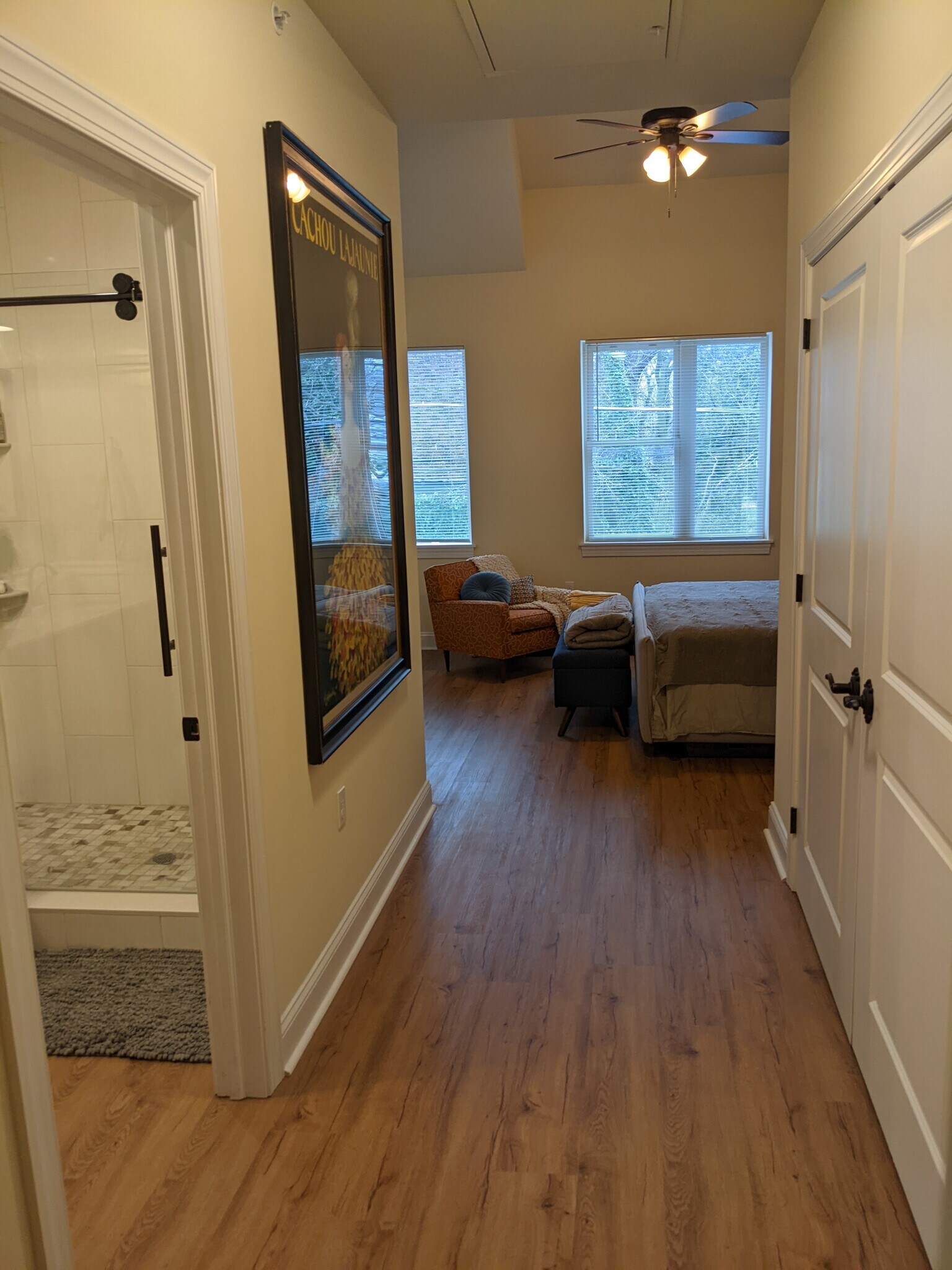 Hallway to Master Bedroom & Bathroom - 225 W Pastorius St