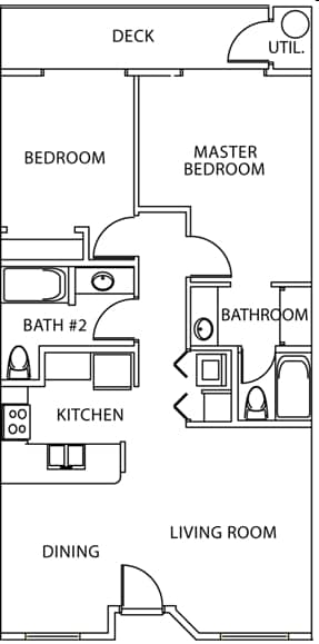 2BR/2BA - Tempe Horizons