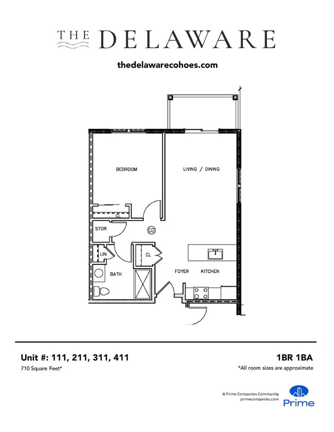 Floorplan - The Delaware