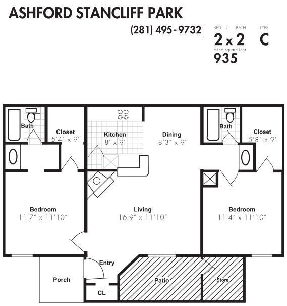 Floorplan - Ashford Stancliff Park