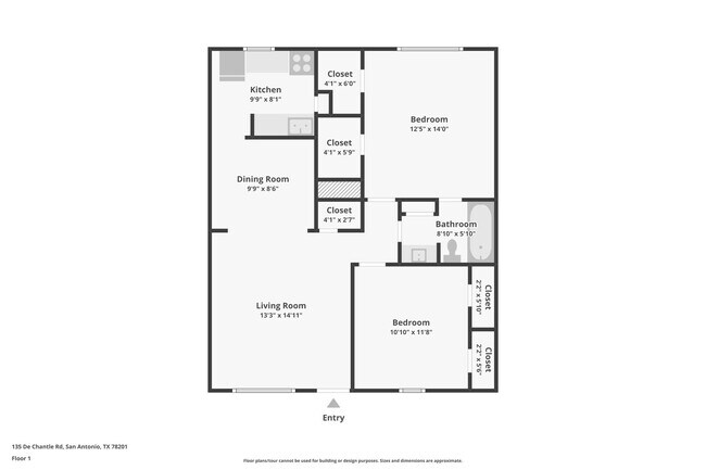 Floorplan - DE CHANTLE