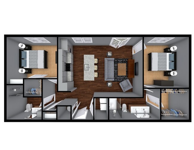 Floorplan - The Apartments at 1st on Main