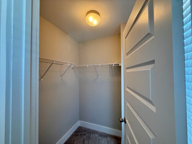 Primary bedroom walk-in closet - 3010 Bellflower Cir