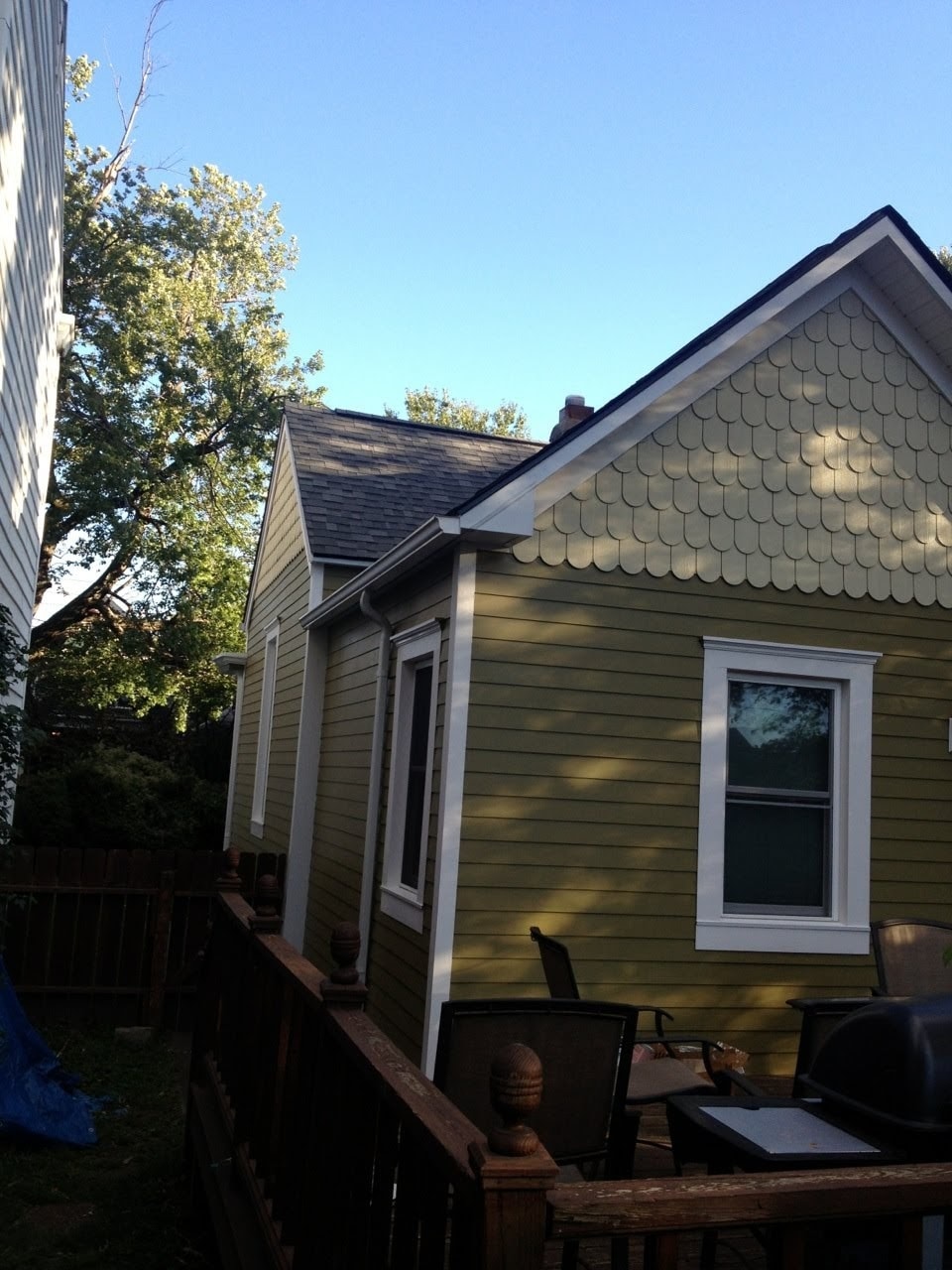 Rear of house - 1819 Deerwood Ave