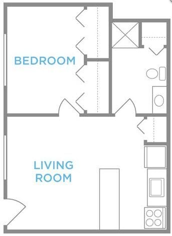 Floorplan - Parkside Apartments