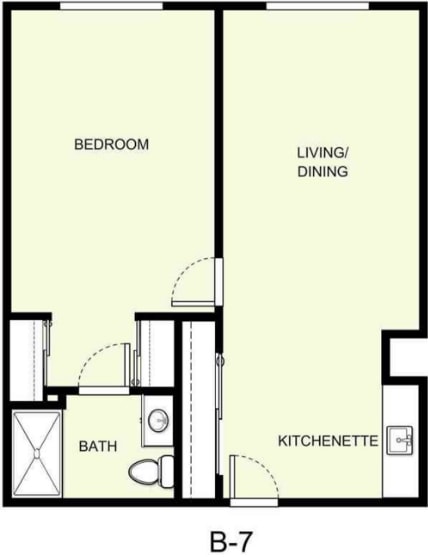 Floor Plan B-7 - Holiday Golden Oaks