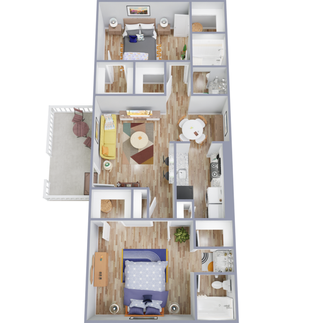 Bend_B5.png - Bend at Oak Forest Apartments