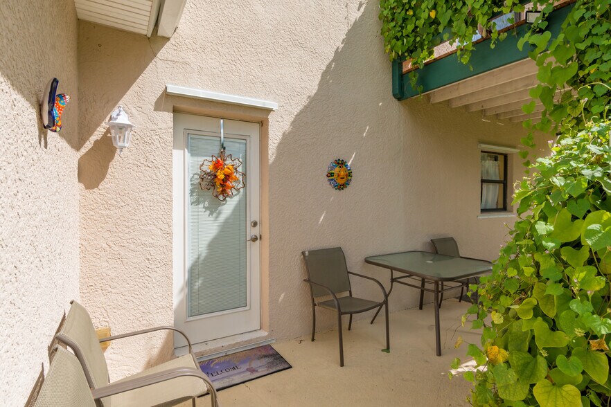 Entrance door to upstairs - 6710 S Highway A1A