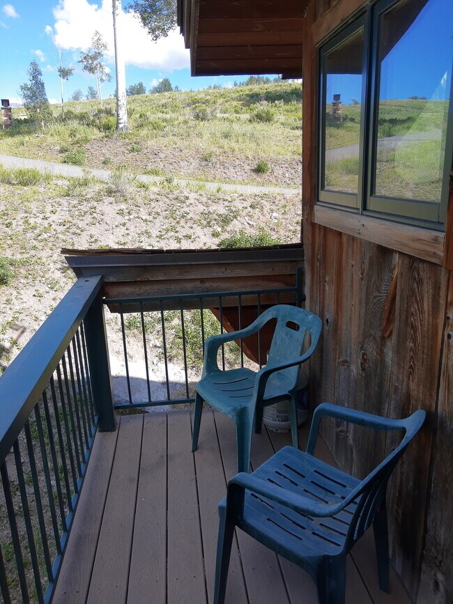 Outside deck - 114 Aldasoro Rd