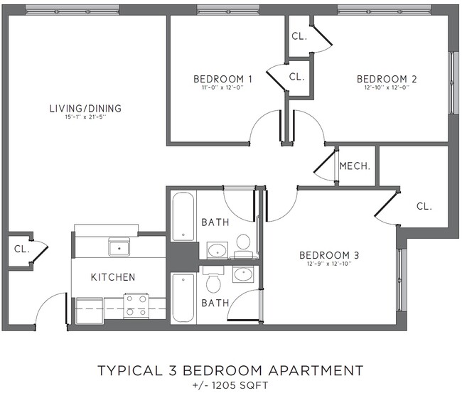 Floorplan - 55 South Essex Avenue