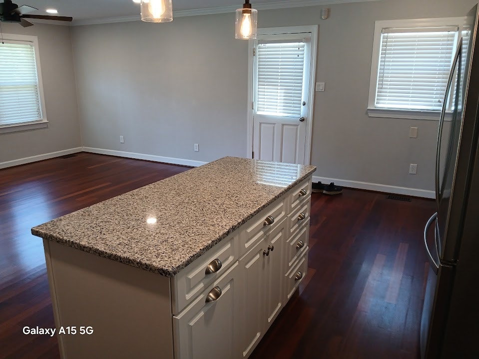 Deck entry to open floor plan - 4008 Lebanon Rd