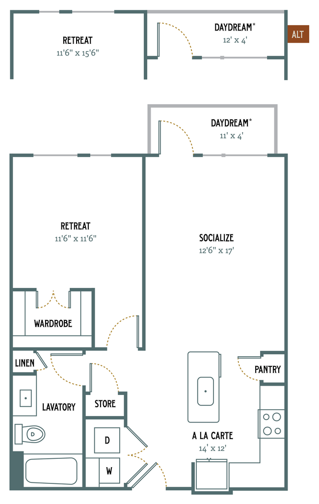 Floorplan - Gatsby on Ross