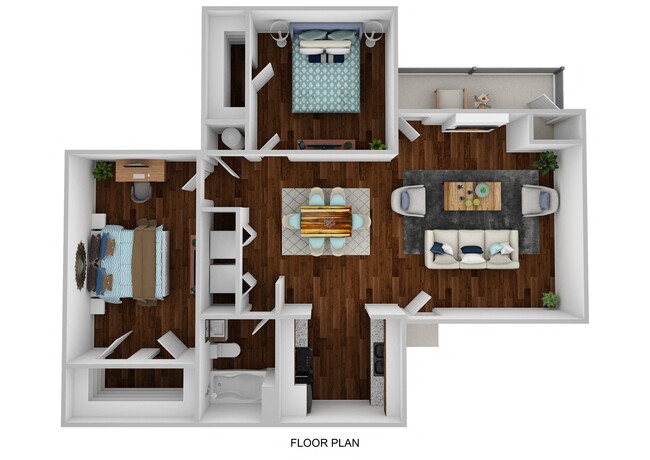 Floorplan - Harper Apartments