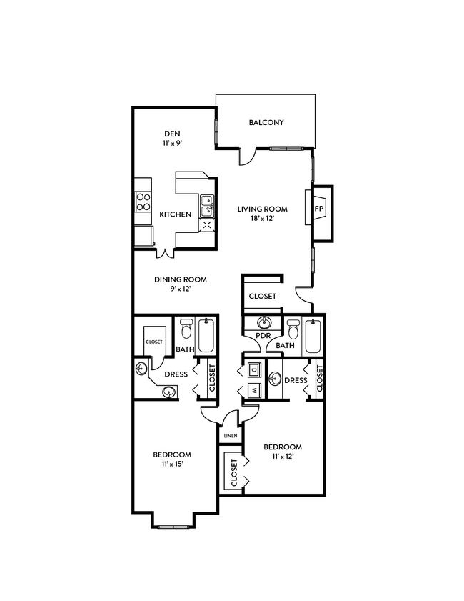 Floorplan - Chisholm Place