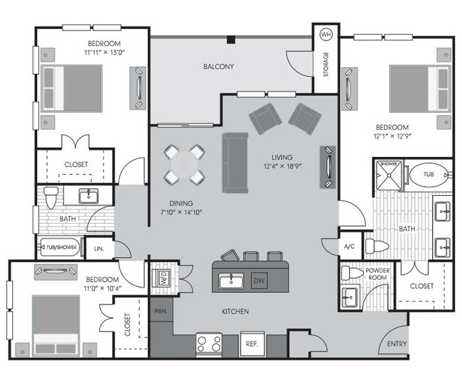 Floorplan - Berkshire Santal