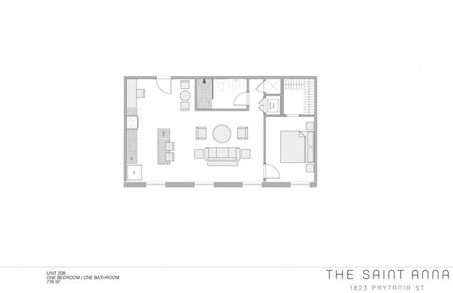 Floorplan - The Saint Anna