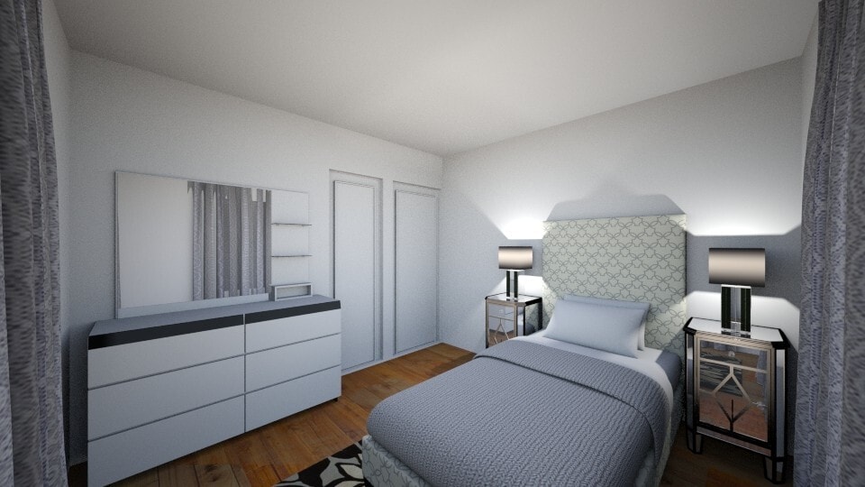 2nd bed room *** photo is 3D image*** - 2830 Sarita St