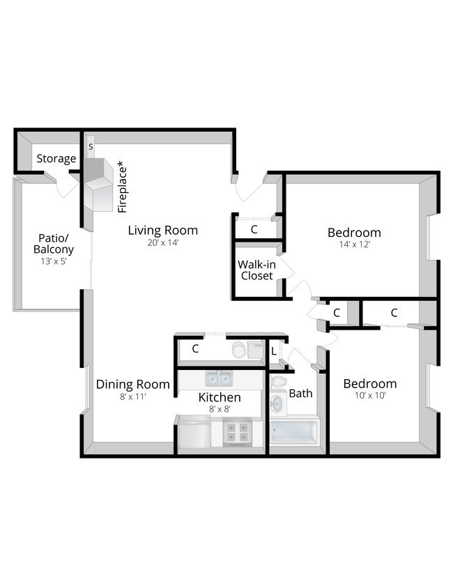 Floorplan - Ashley Pointe