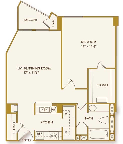 1BR/1BA - Sage Condominiums
