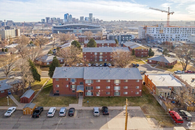 Aerial Photo - Townview Plaza Apartments
