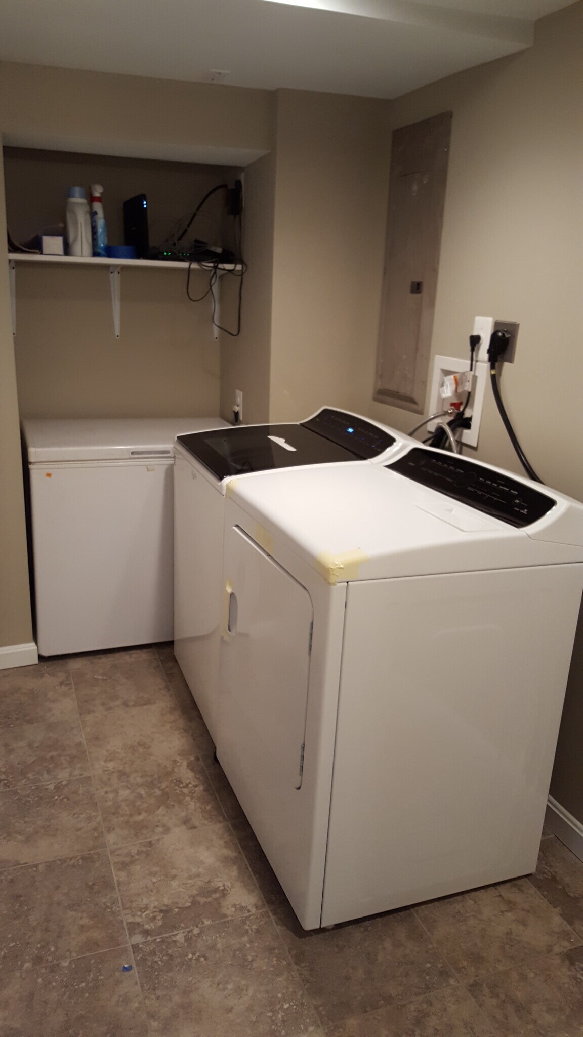 Laundry room. - 6905 Rhode Island Ave